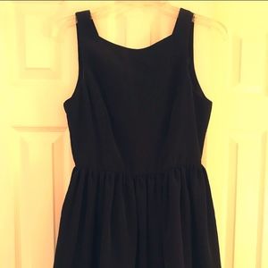 Black V-Back American Apparel Dress